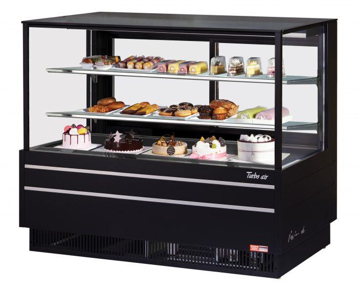 Turbo Air TCGB-60UF-W(B)-N Display cases, Straight front bakery cases, 19.4 cu. ft.