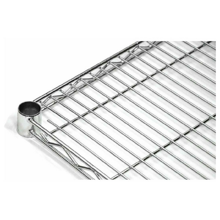 Omcan 20121 72-inch chrome plated wire shelf for commercial kitchens