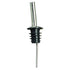 Winco Stainless Steel Liquor Pourers with Food-Grade Polypropylene Stoppers ( Case of 12 )