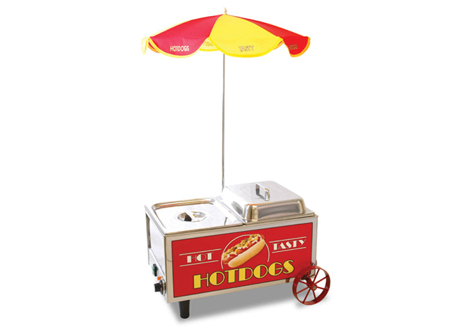BenchmarkUSA™ Mini Cart Hot Dog Steamer By Winco