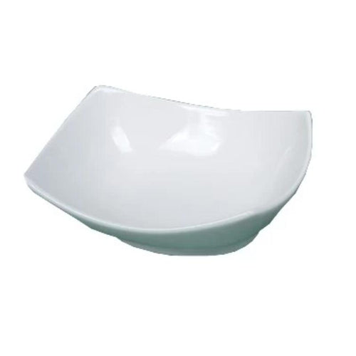 Yanco ML-608 Rectangular Bowl, 21 oz Capacity, Porcelain, Super White (2Dz)