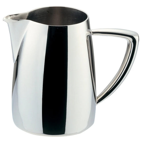 Winco Cadenza Monte Carlo 5 oz Commercial Stainless Steel Creamer with Mirror Finish