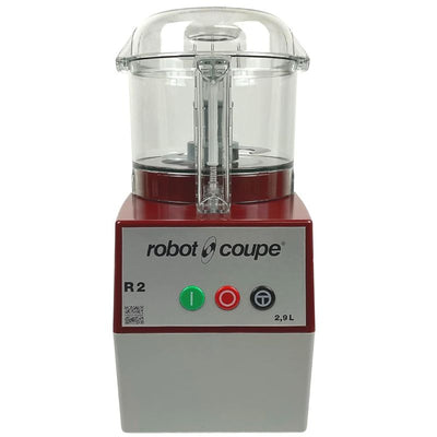 Robot Coupe R2BCLR Commercial Food Processor, Cutter / Mixer with 3-Quart Clear Polycarbonate Bowl