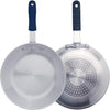 AFPI Series Natural Finish Induction Ready Aluminum Fry Pan by Winco