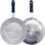 AFPI Series Natural Finish Induction Ready Aluminum Fry Pan by Winco