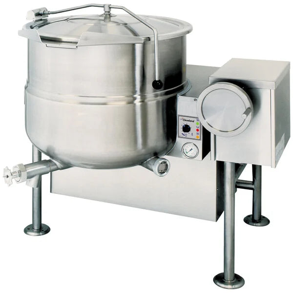 Cleveland Range Model No. KGL40T Steam Kettle, gas, tilting, 40‐gallon capacity - 140,000 BTU
