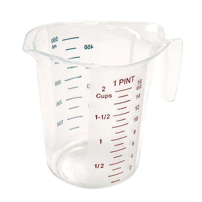 Winco PMCP-50 1 Pint Polycarbonate Measuring Cup