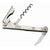 Winco CO-711 Economy Stainless Steel Waiter's Corkscrew
