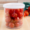 Cambro Clear Round Plastic Crock with Lid