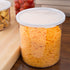 Cambro Clear Round Plastic Crock with Lid