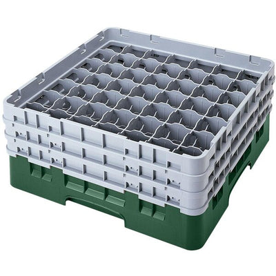 Cambro Camrack® Customizable 49-Compartment 8-1/2" Glass Rack