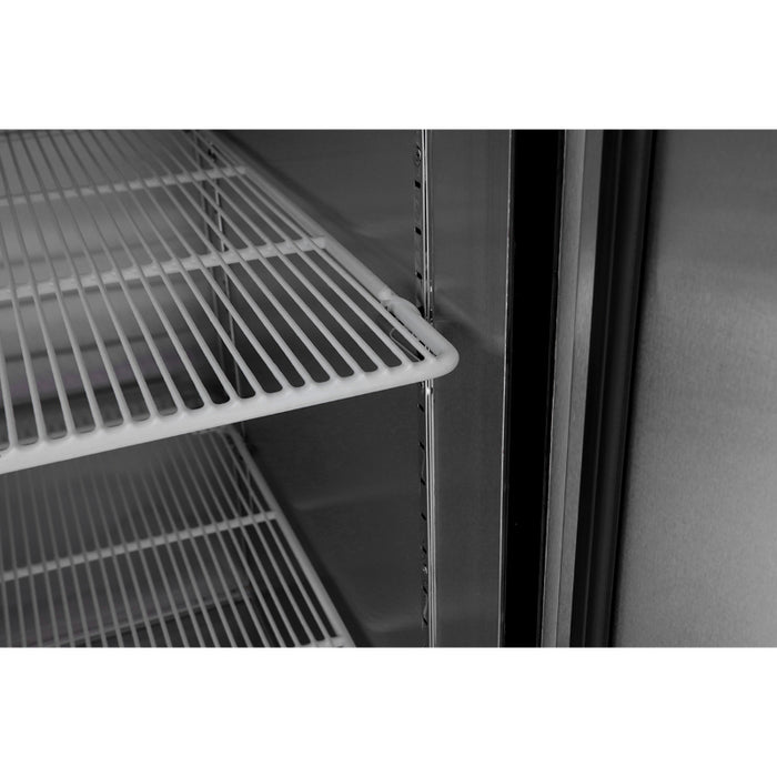 ATOSA MBF8010GR — Top Mount Two (2) Divided Door Reach-in Refrigerator