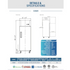 Dukers Reach-Ins Refrigerator D28AR Commercial Single Door Top Mount Refrigerator in Stainless Steel