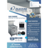 Dukers Range Ovens DCR24-GM 24″ Gas Range with 24″ Griddle