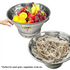 Heavy Duty Stainless Strainer / Rice Jali Stainless Steel  22"