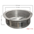 Heavy Duty 10 mm Aluminum Biryani Lagan Brazier - Available in different sizes - 17.3 lbs
