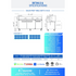 Dukers Food Prep Table Refrigerator DSP72-18-S3 3-Door Commercial Food Prep Table Refrigerator in Stainless Steel