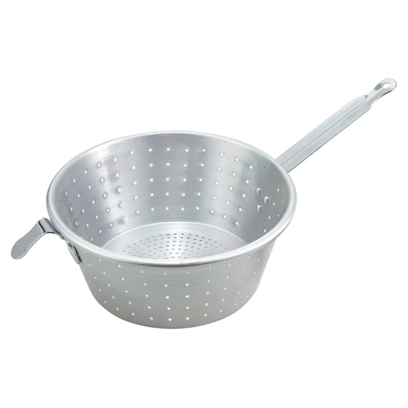 Winco Round Aluminum Spaghetti Strainers