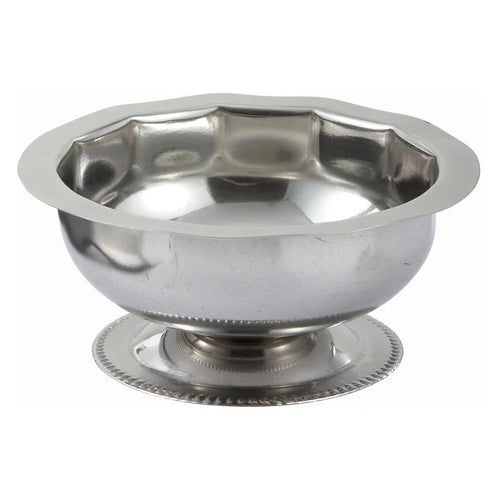SD SERIES, Stainless Steel Sherbet Footed Dishes by Winco - Available in Different Sizes