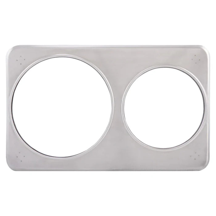ADP-608 Stainless Steel Adaptor Plate, 6-3/8" & 8-3/8" Holes by Winco