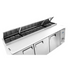 ATOSA MPF8203GR — 93″ Refrigerated Pizza Prep. Table