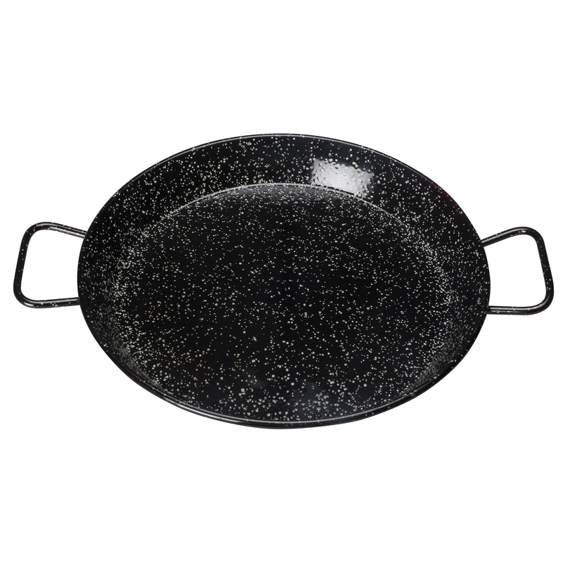 Winco CSPP-11E 11" Paella Pan, Enameled Carbon Steel (Spain) (Price/Piece)