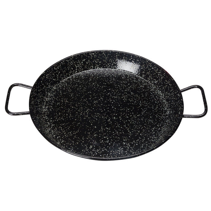 CSPP-11E, 11" Paella Pan Enameled Carbon Steel by Winco