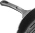 CAGP Series FireIron Round Cast Iron Grill Pan with Helper Handle by Winco
