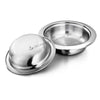 Stainless Steel Mirror Finish Bowl – Perfect for Idli Sambar & Vada Sambar – 6" & 7" Wide Serving Bowl