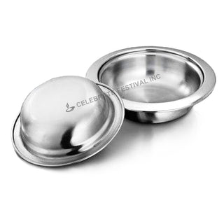 Stainless Steel Mirror Finish Bowl – Perfect for Idli Sambar & Vada Sambar – 6
