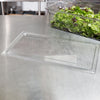 Cambro Camwear Full Size Food Pan Flat Lid Clear ( Case of 6 )