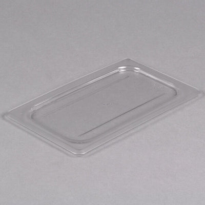 Cambro Camwear Quarter Size Flat Food Pan Lid Clear ( Case of 6 )