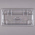 Cambro Camwear One Third Size FlipLid with Spoon Notch Clear ( Case of 6 )