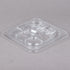 Cambro Camwear One Sixth Size FlipLid Food Pan Lid Clear ( Case of 6 )