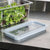 Cambro Camwear One Third Size GripLid Food Pan Lid Clear ( Case of 6 )