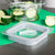 Cambro Camwear One Sixth Size GripLid Food Pan Lid Clear ( Case of 6 )