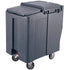 Cambro Ice Caddy 175 lb Towable Ice Transport Cart with Fixed and Swivel Casters