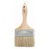 Winco Flat Pastry & Basting Brushes with Natural Boar Bristles and Wooden Handles