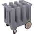 Cambro Commercial Enclosed Dish Cart for Safe Plate Storage and Transport