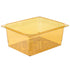 Cambro H Pan Half Size 5 Inch High Heat Colander Food Pan Amber ( Case of 6 )