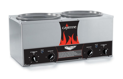 Vollrath 72028 Rethermalizer- Twin-well, designed for two 7-quart