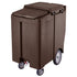 Cambro Ice Caddy 200 lb Towable Ice Transport Cart with Large Wheels and Swivel Casters