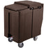 Cambro Ice Caddy 175 lb Towable Ice Transport Cart with Fixed and Swivel Casters