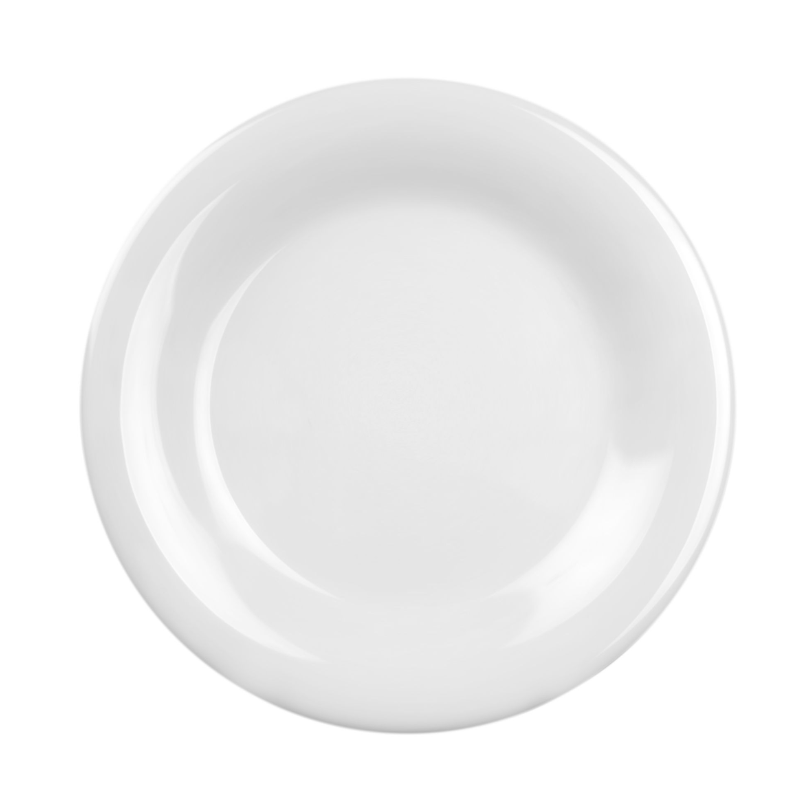 Thunder Group Melamine Western 9 1/4" WIDE RIM PLATE 1-doz