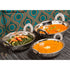 Serving kadai with wired handles for easy grip and elegant presentation