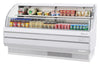 Turbo Air TOM-75LW(B)-N Horizontal Open Display Merchandiser, 14.8 cu. ft.