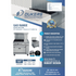 Dukers Range Ovens DCR36-4B12GM 36″ Gas Range with Four (4) Open Burners & 12″ Griddle