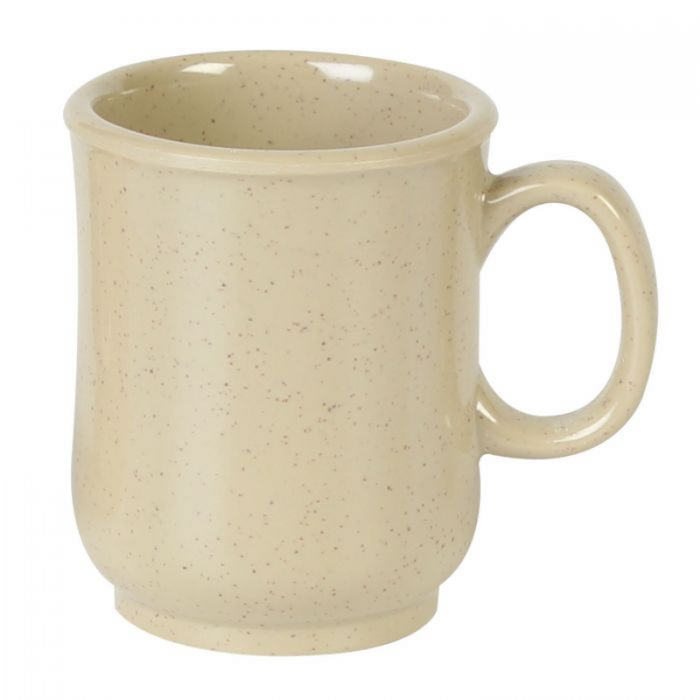 Thunder Group Melamine Western 8 OZ, 3" BULBOUS MUG, 1 doz, half pack