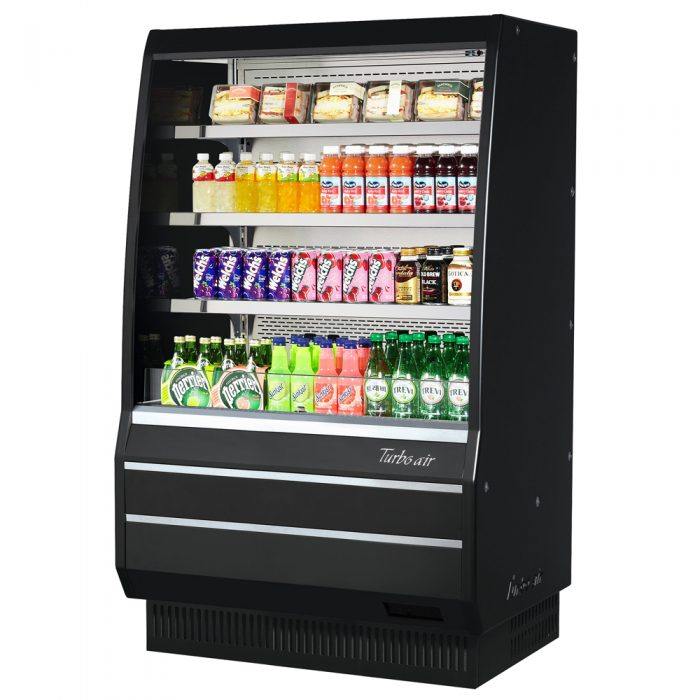 Turbo Air TOM-40MB-SP(-A)-N Open Display Merchandiser, 9.3 cu.ft.