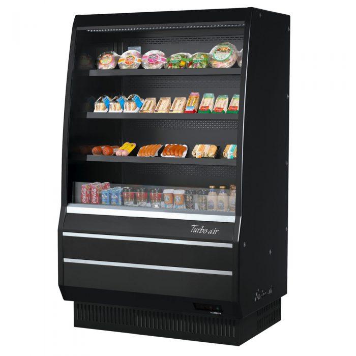 Turbo Air TOM-40MB-SP(-A)-N Open Display Merchandiser, 9.3 cu.ft.